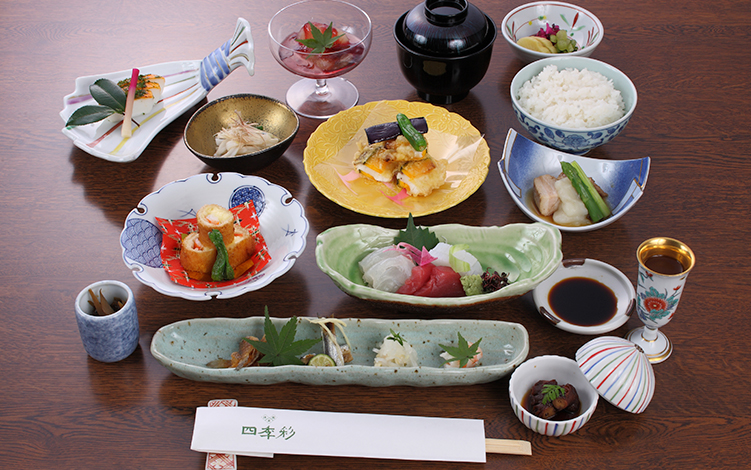 5500円プランのお料理の一例です。